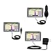 Deluxe Kit for the Garmin Nuvi 250 includes a USB cable with Car and Wall Charger - Gomadic Brand w/ TipExchange Technology