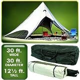 Massive 30' X 30' Party Shade/Screen House - Sporting Goods > Fitness