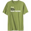 T-Shirt Mens Olive Green " Real guys love Drag Racing " Sports