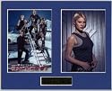 BATTLESTAR GALACTICA  STARBUCK HIGH QUALITY  MOUNTED PHOTO PRINT