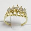 14K Yellow Gold Yellow Diamond Band
