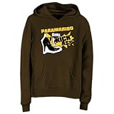 Sweatshirt Woman Brown  Paramaribo Girl ... Kick Ass !  Suriname Capital