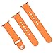 Apple watch band 42mm,XIYA Soft Silicone Replacement Sport style for Apple Watch Model(Grapefruit,42mm)