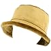 Winter Ladies Faux Fur Suede Crusher Crushable Foldable Bucket Ski Hat Cap Camel