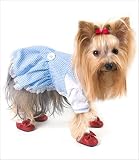 Dorothy Dress (Oz) Costume (Blue) for Dogs - Size 3 (10.75 x 14 - 16 g)