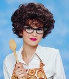 Costumes Accessories 1950s 50s Greaser Retro Sock Hop Black Frame Cat Eyeglasses Glasses Accessory Costume Theme Party Accessory