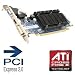 SAPPHIRE SAPPHIRE VIDEO CARD HD 3450 256M DDR2 (LP) 64B HDMI DVI-I VGA PCIE RETAIL - 100233HDMI-2
