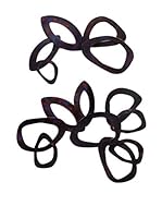 Arte Dal Mondo Set Decoración Pared 2 Uds. Composizione Astratta