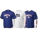 New York Giants Blue/White Gameday 3 in 1 Tee Combo