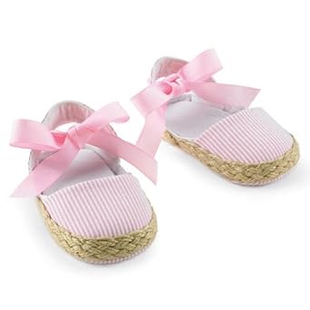 Mud Pie Baby Lil' Chick Seersucker Espadrille Shoes