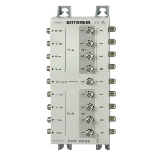 Kathrein EBX2920 Abzweiger 8fach + 1Xterr. Kaskadierbar Preisvergleich