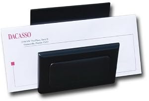 Blackwood & Leather Letter Holder