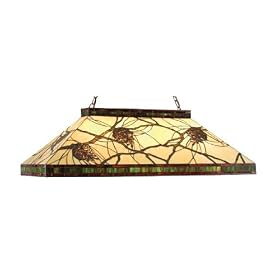 LAMPS BEAUTIFUL Tiffany Lamps, Pinecones Billiards Pool Table Island Light by Meyda... by Meyda