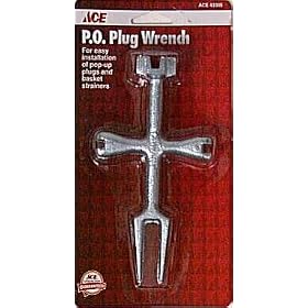Buy Ace P.o. Plug Wrench For Removing Bath Drain by Gilmour now!