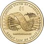2010 D Mint Sacagawea Native American Golden $1 Dollar Uncirculated Coin