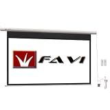 100' Electric Projector Screen 16:9 by FAVI, HD-100