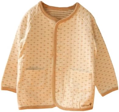 100% ORGANIC COTTON HEART CARDIGAN/JACKET For 3 ~ 12 Months
