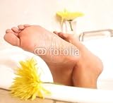 Wallmonkeys Peel and Stick Wall Decals - Bathing Feet - Removable Graphic