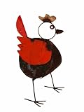 Recycled Metal Art Rooster: Little Chick