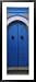 Closed Door of a House, Medina, Sousse, Tunisia Collections Framed Art Poster Print by Panoramic Images, 19x43