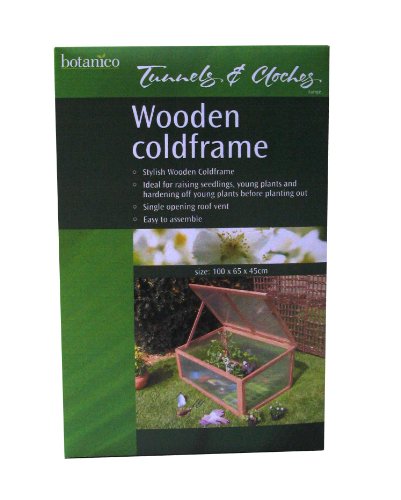 Botanico Quality Wooden Cold Frame, Cloche