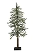 3' Pre-Lit Frosted Alpine Artificial Christmas Tree - Multi Lights