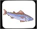 Decorated Mouse Pad with mackerel, water, fish