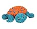 HuggleHounds Extremely Durable and Squeaky Ruff-Tex Dude The Turtle, Dog Toy, Large