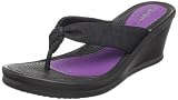 Skechers Women's Rumblers-Glitter Mesh Thong