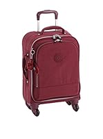 Kipling Trolley semirrígido Yubin Spin 55 cm (Granate)