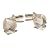 Quartz Cufflinks 01 Stone Business Pyramid Clear Silver Brass Crystal Healing Fashion