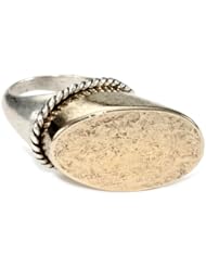 Low Luv by Erin Wasson Tall Horse Hoof Ring