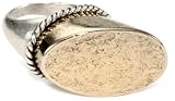Low Luv by Erin Wasson Tall Horse Hoof Ring, Size 7