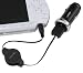 PSP-1000/2000/3000用USBカーチャージャー ブラック GDC-P01BK