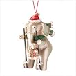 Christmas Elephant with Baby Ornament - Style 37590