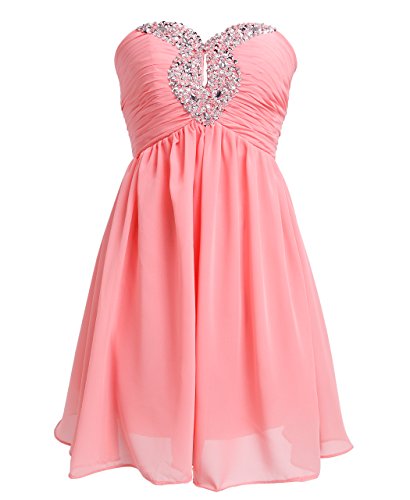 Fashion Plaza Strapless Graduation Cocktail Party Dress D0140