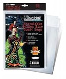 Ultra-pro Resealable Comic Bags (Bag of 100) Golden Age Size