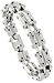 Jewelry : 8 1/2" Gent's Surgical Steel Bracelet 9/16" (14 mm) wide