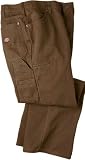 418h9HmjfpL. SL160  Dickies Womens Carpenter Pant Size:18 x Petite Color:Rinsed Desert Sand
