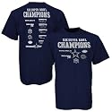 Reebok Dallas Cowboys Navy Blue 5-Time Super Bowl Champions T-shirt