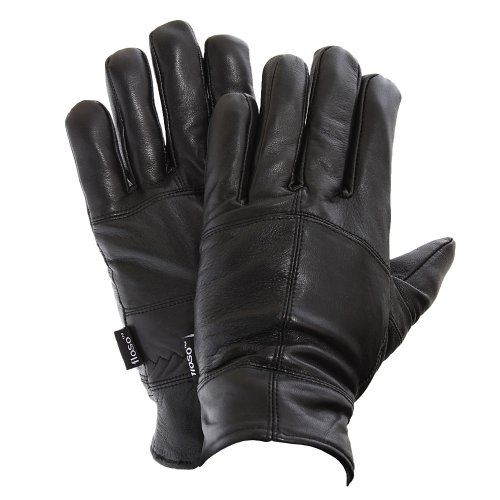 FLOSO® Mens Thinsulate Lined Genuine Leather Gloves (3M 40g)