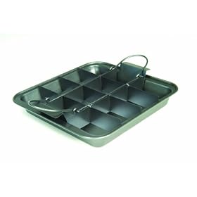 Slice Solutions 9 x 9 Inch Brownie Pan Set