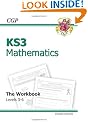 KS3 Maths Workbook (Including Answers) - Levels 3-6: Workbook and Answers Multi-pack - Levels 3-6 Pt. 1 & 2