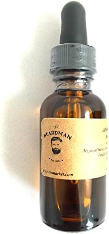The Beardman Beard Oil and Conditioner, Glass Bottle with Glass Dropper, Manly and Kissable Beard or Your Money Back! (LumberJack)