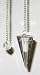 Clear Quartz 6 Facet Pendulum