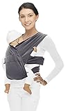Wallaboo Infant Baby Carrier Cross, Front Carrier for Newborn, 100% Cotton, Ergonomic and easy to us