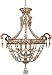 Trinidad Sea Shell Encrusted Cage Chandelier With 6 Lights