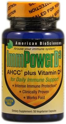 American Bio-Sciences ImmPowerD3 - 30 Vegetarian Capsules