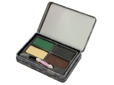 フェイスペイントセット 4色 サバイバルゲーム サバゲー 装備