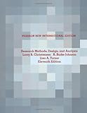Research methods, design, and analysis